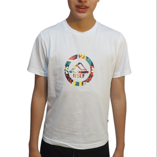 Polo Niño Reef V24 blanco