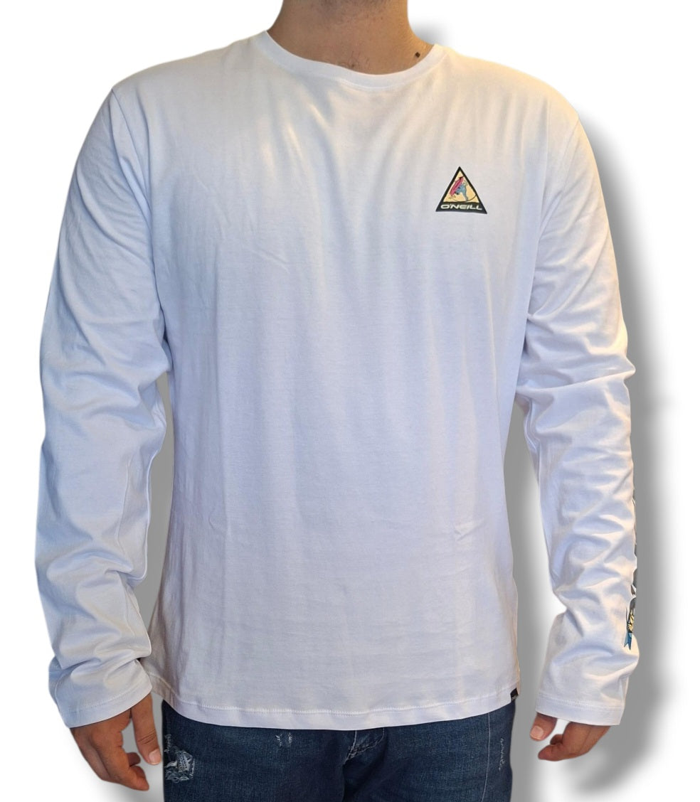 Polo Manga Larga ONEILL white