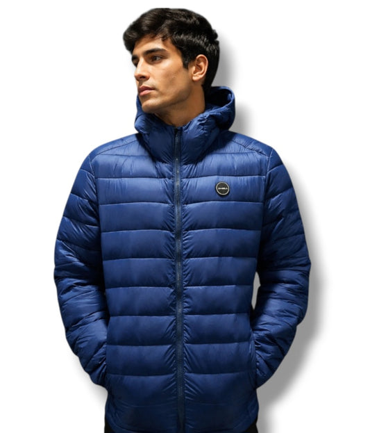 Casaca Térmica ONEILL C/Capucha azul eléctrico