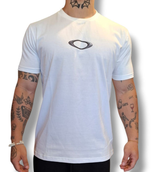 Polo OAKLEY Mtl tee wht