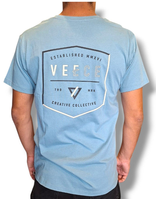 Polo VEECE W25 Celeste