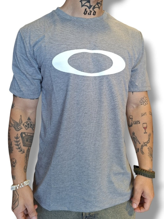 Polo OAKLEY O Bold ellipse grey