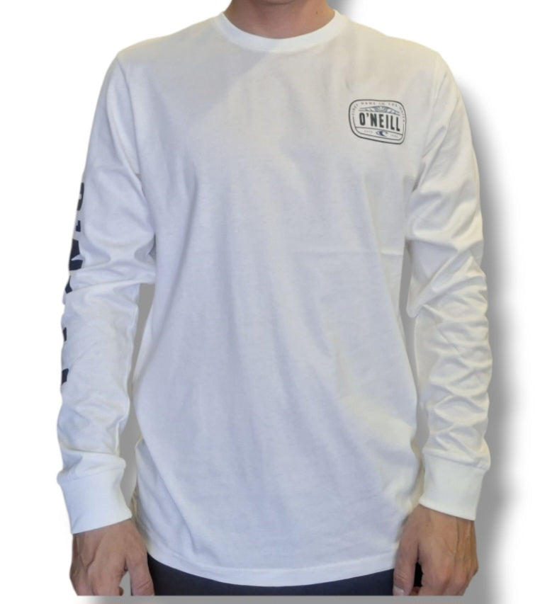 Polo ONEILL Manga larga white