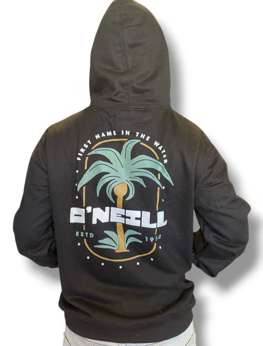 Polera ONEILL C/capucha W25 blk c/cierre