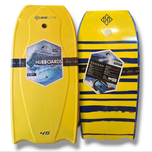 Tabla Body HUBBLITE EPS 45" Profesional Yellow (incluye pita + Stringer)