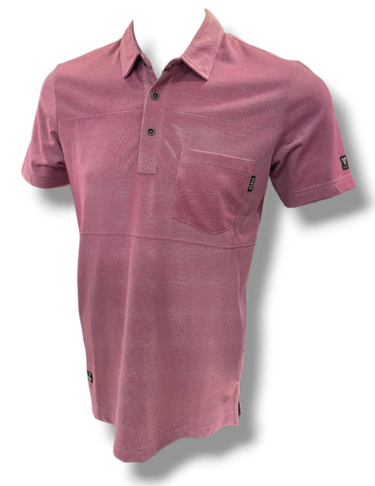 Polo VEECE Box Pima premiun jaspeado Rose