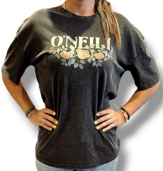 Polo ONEILL Oversize Damas jaspeado blk