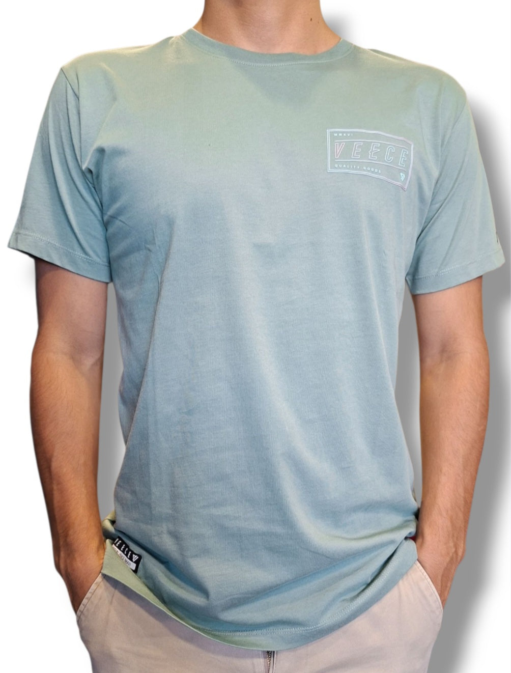 Polo VEECE W25 Celeste