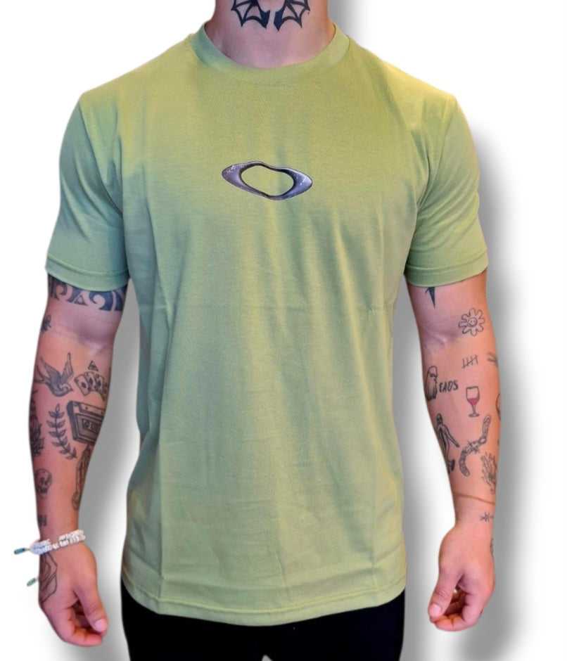 Polo OAKLEY Mtl tee forest