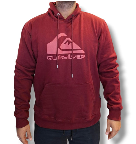 Polera Quiksilver Mountain red wine