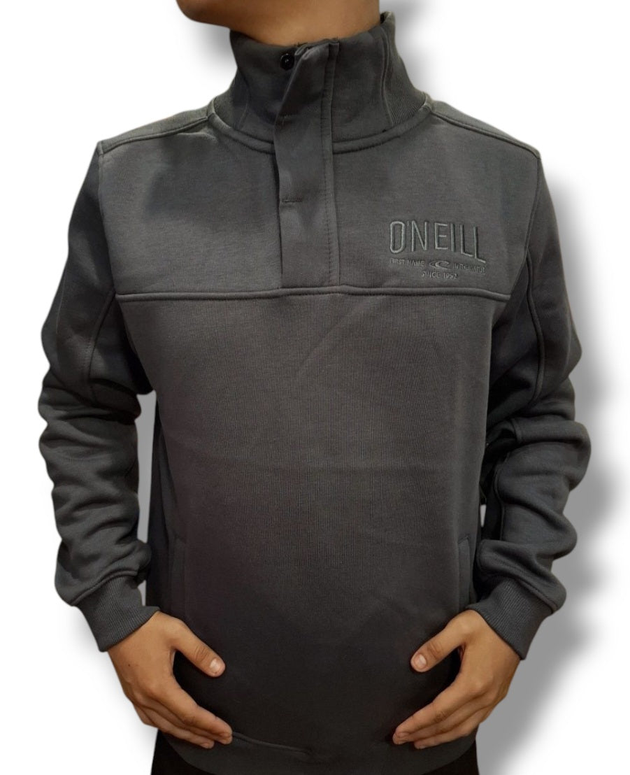Polera ONEILL W25 Imp. Cuello tortuga charcoal