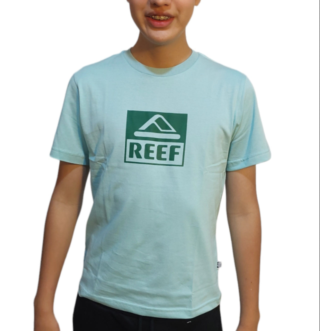 Polo Niño Reef V24 verde agua