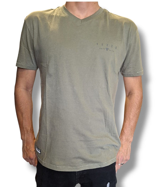 Polo VEECE W25 Cuello V Green