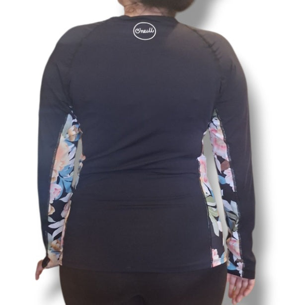 Licra ONEILL Girls blk print