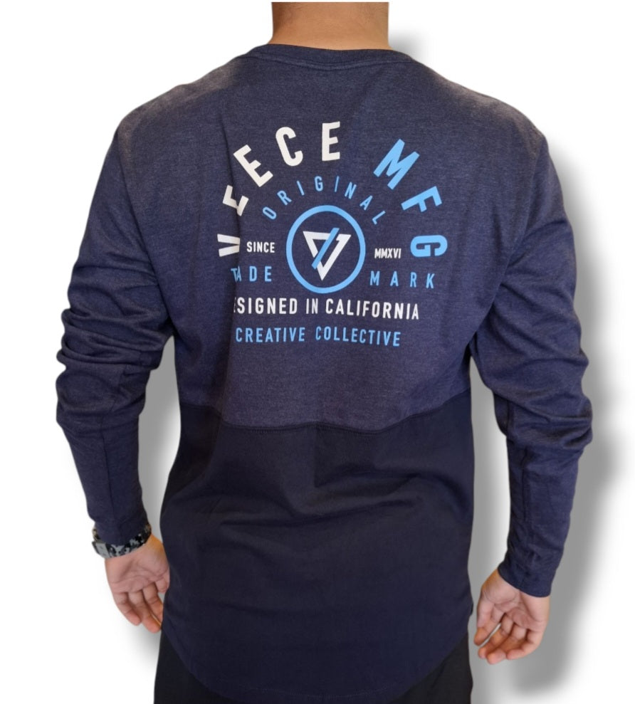 Polo Manga Larga VEECE Navy