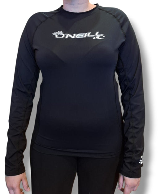 Licra ONEILL Girls blk print ML