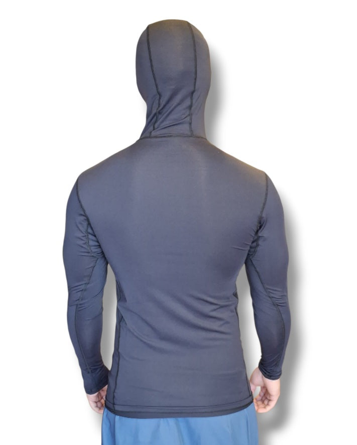 Licra ONEILL LS Black c/capucha