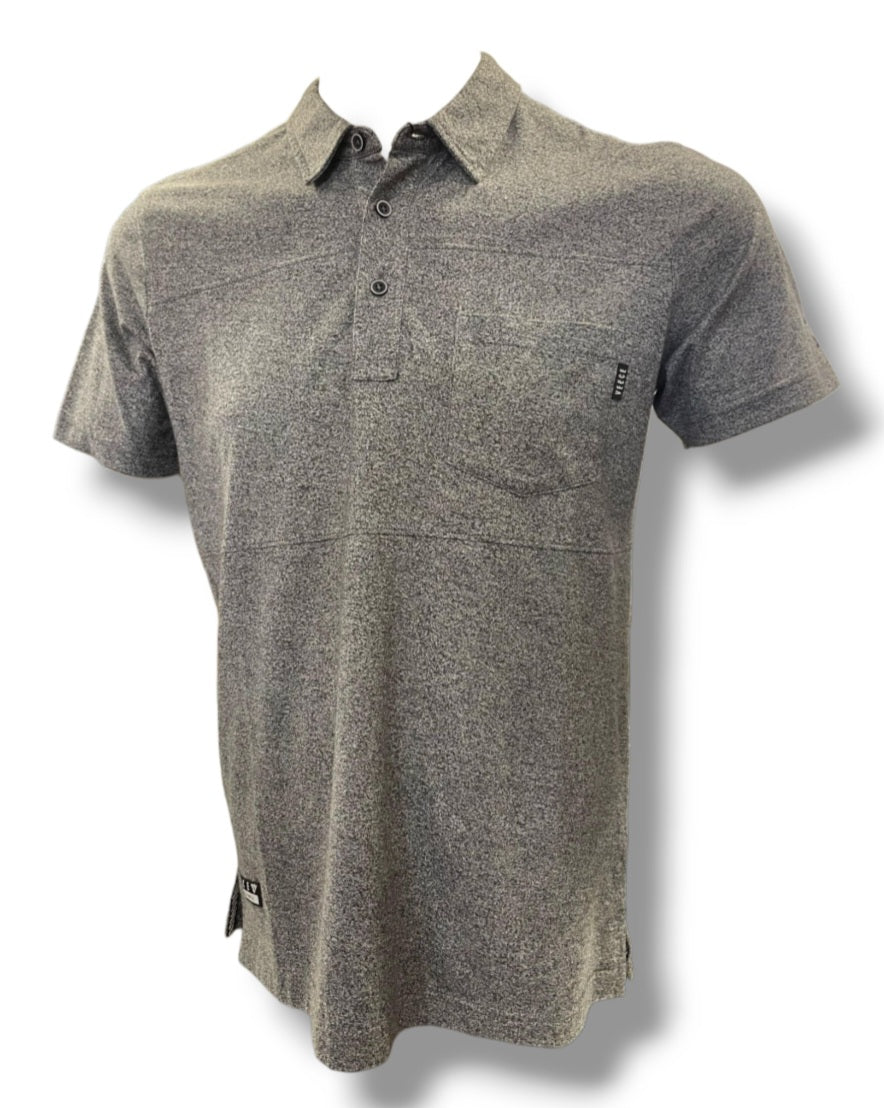 Polo VEECE Box Pima premiun jaspeado Grey