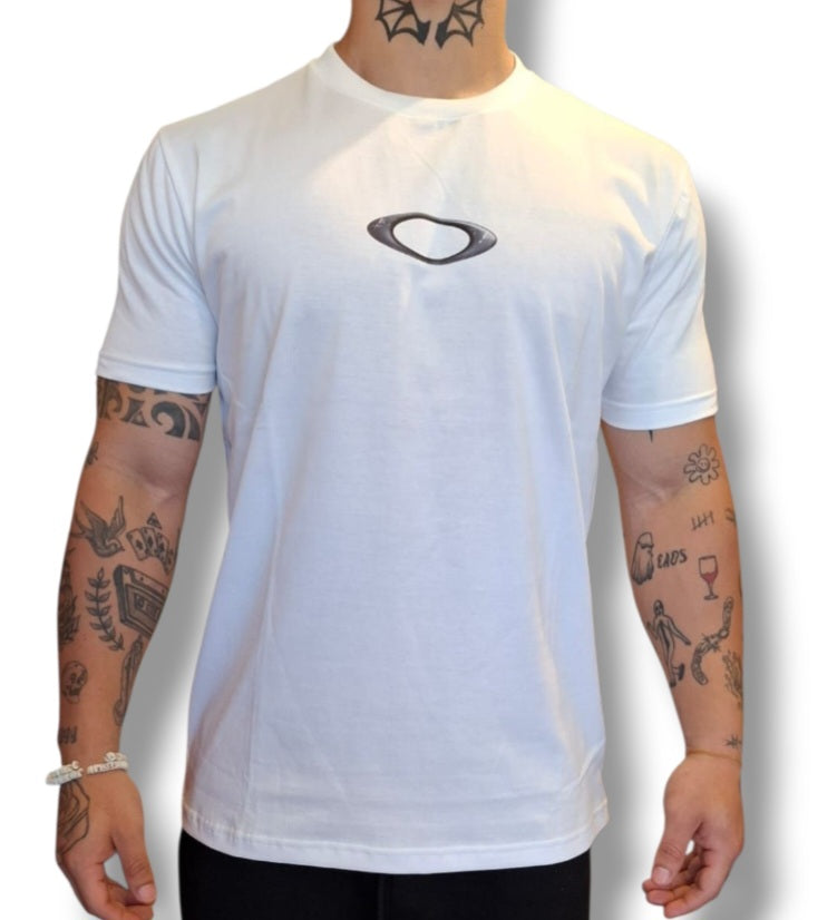 Polo OAKLEY Mtl tee wht