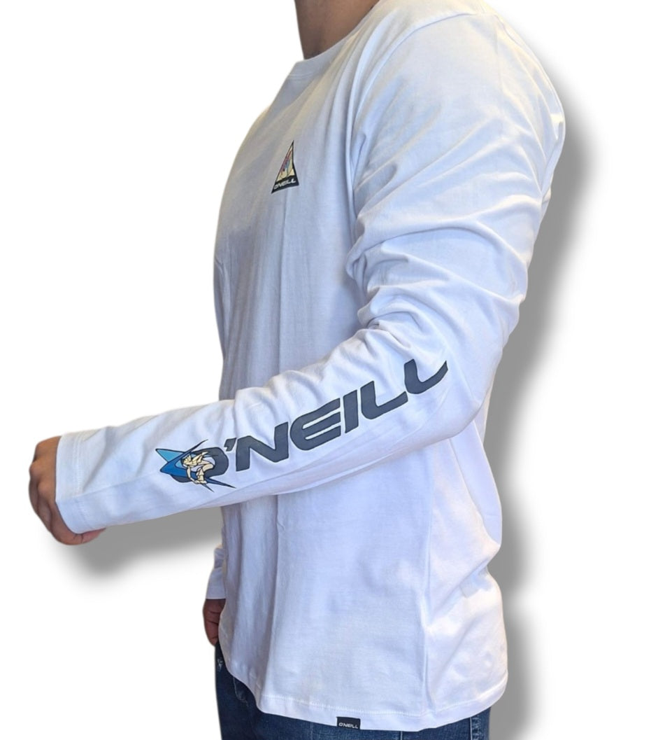 Polo Manga Larga ONEILL white