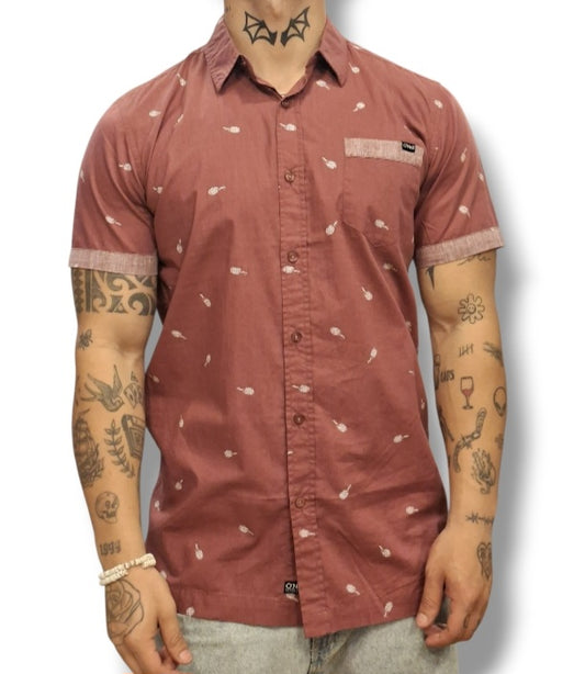 Camisa ONEILL V25 wine