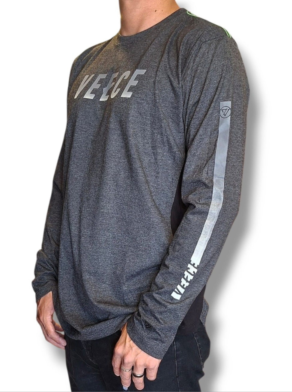 Polo Manga Larga VEECE Grey