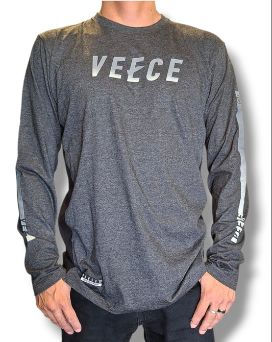 Polo Manga Larga VEECE Grey