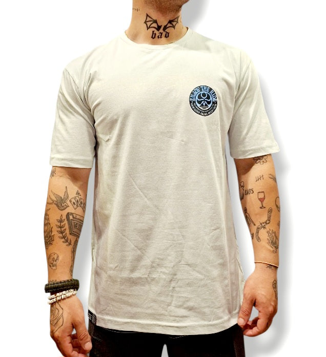 Polo HAWAIIAN Island S26 blanco