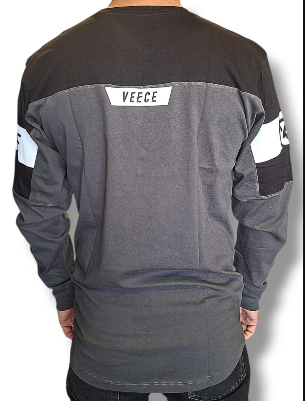Polo Manga Larga VEECE Blk grey