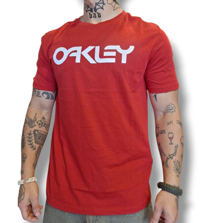 Polo OAKLEY Mark II red