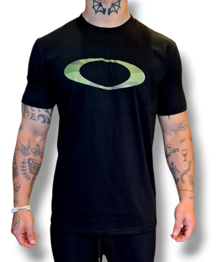 Polo OAKLEY O-Bold ellipse camo black