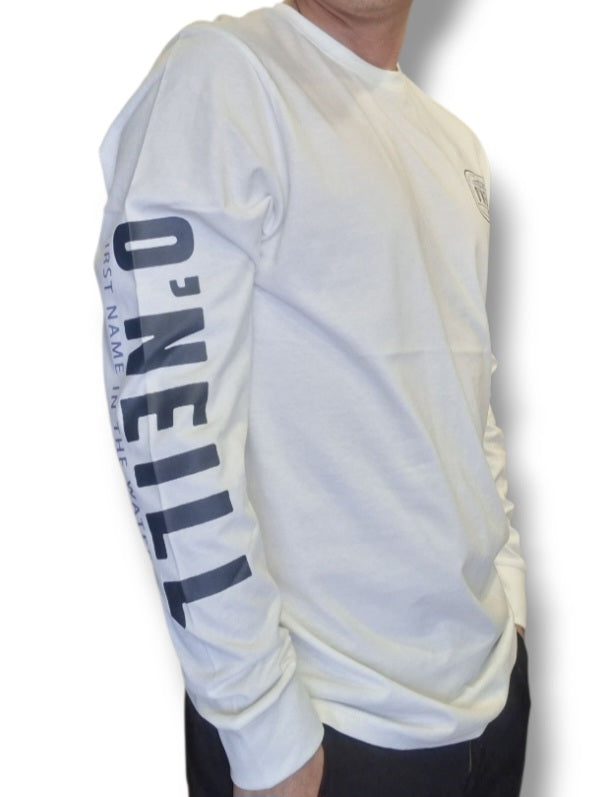 Polo ONEILL Manga larga white