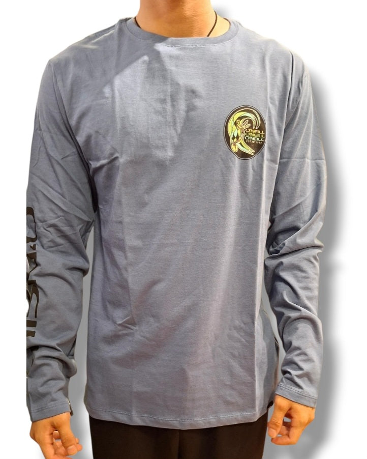 Polo ONEILL Manga Larga blue  W26