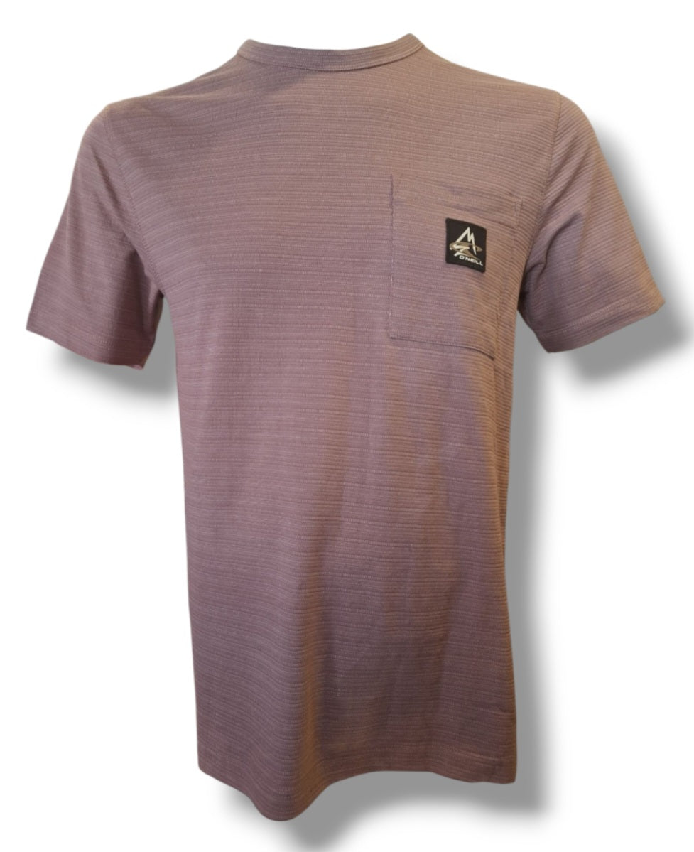 Polo ONEILL W25 Imp. Listado wine c/bolsillo