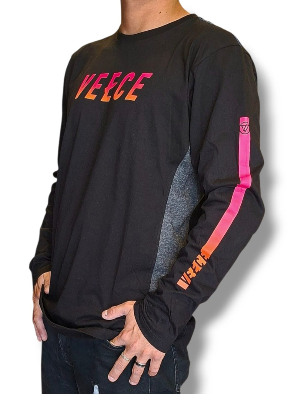 Polo Manga Larga VEECE blk