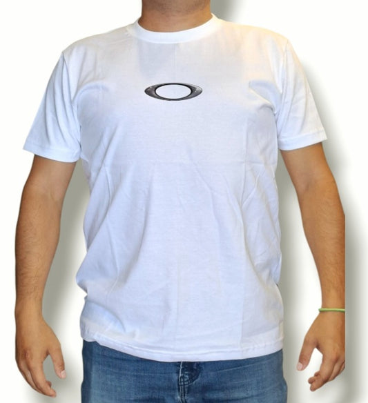 Polo OAKLEY Mtl tee wht