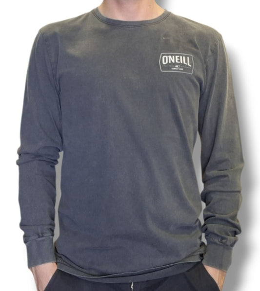 Polo ONEILL Manga larga jaspeado acid charcoal